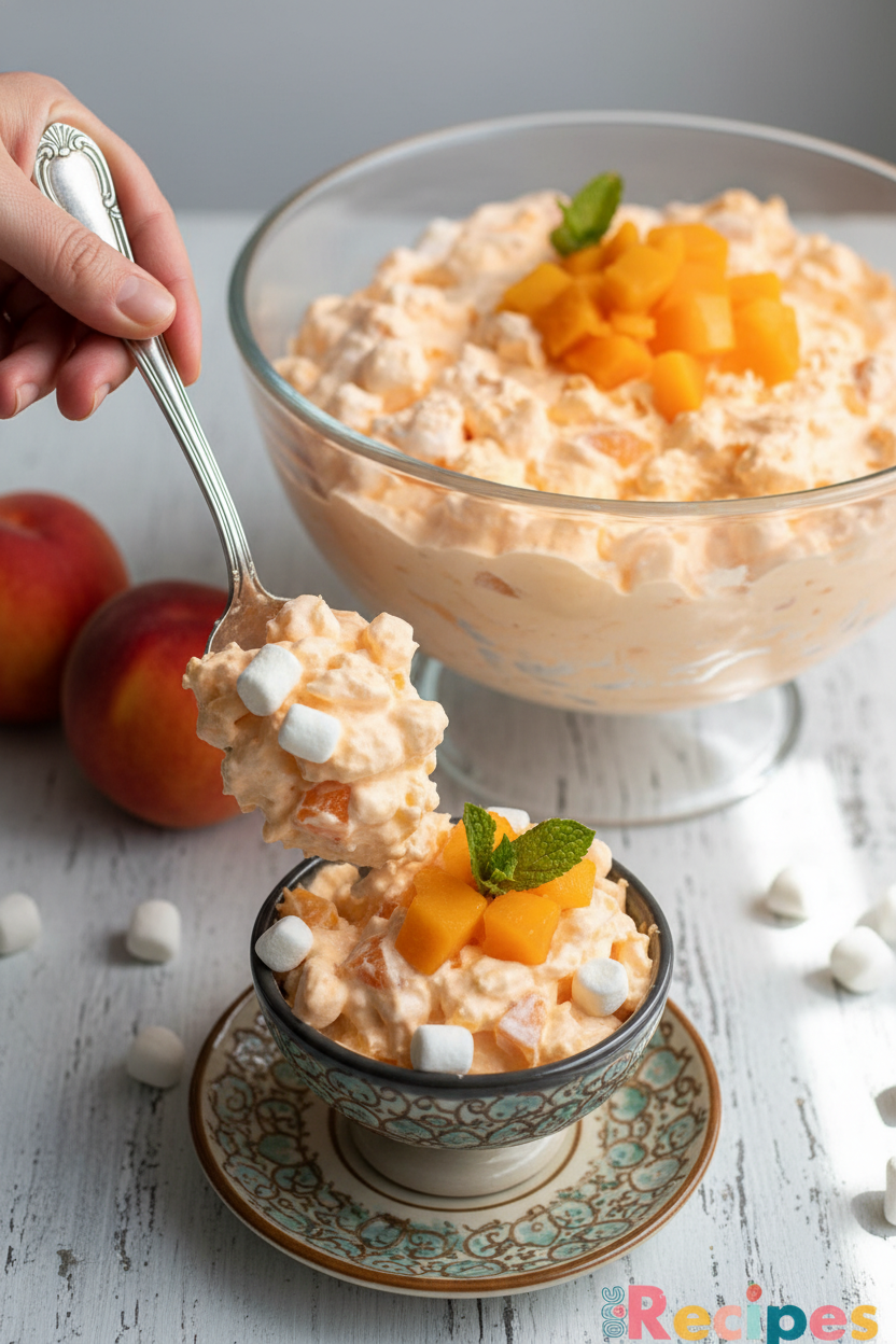 PEACH FLUFF SALAD