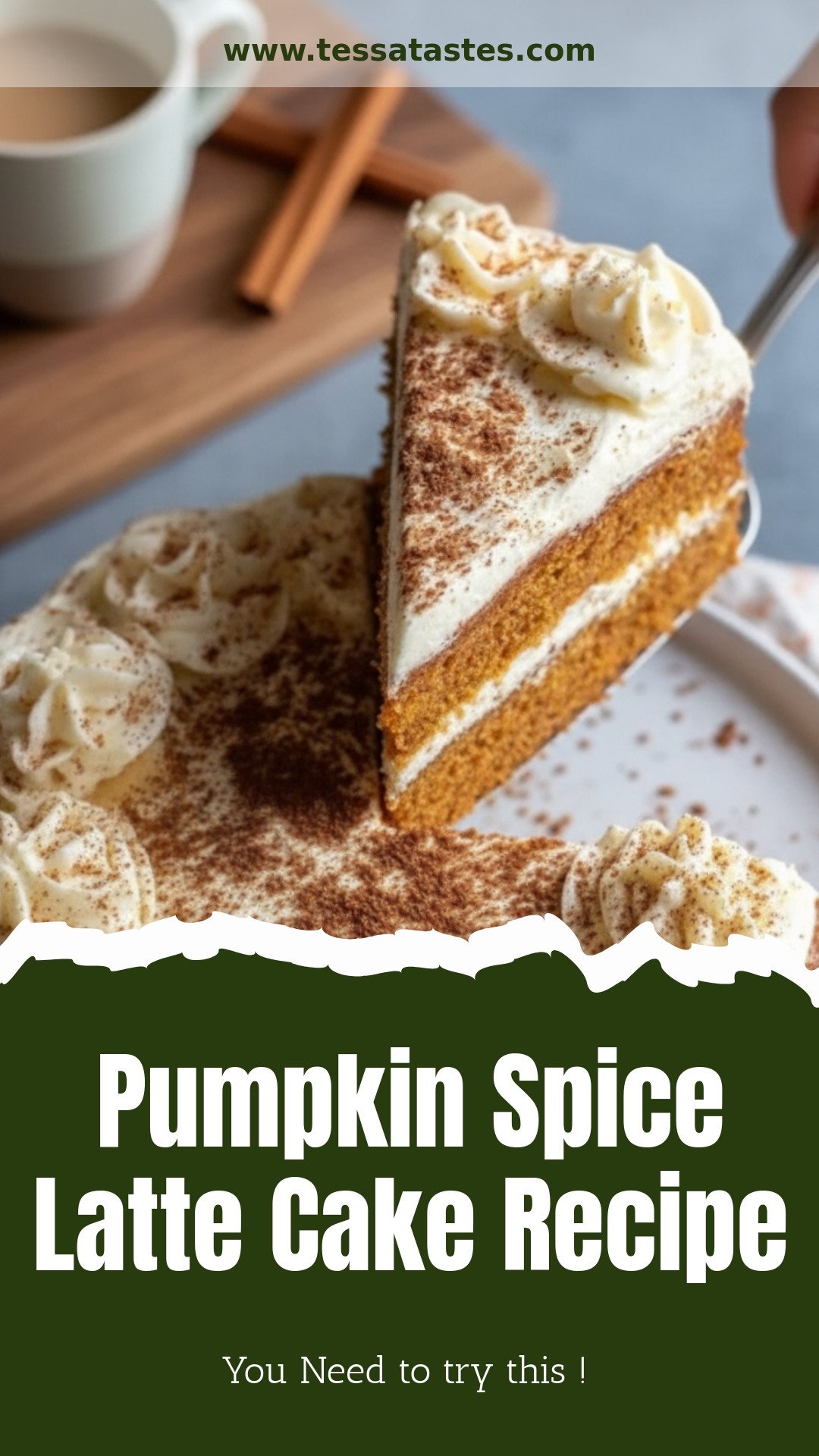 Pumpkin Spice Latte Cake