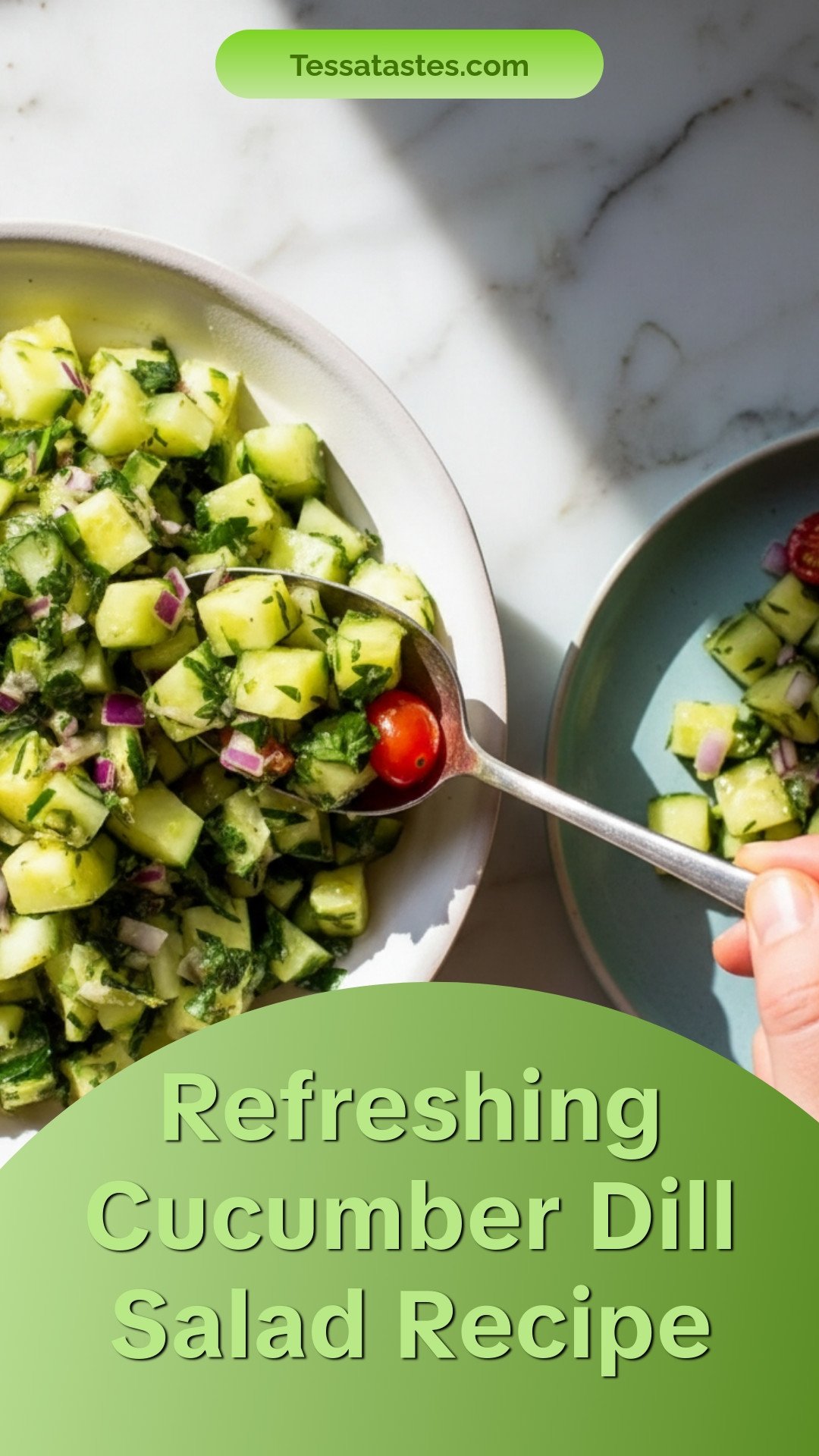 Simple Cucumber Dill Salad