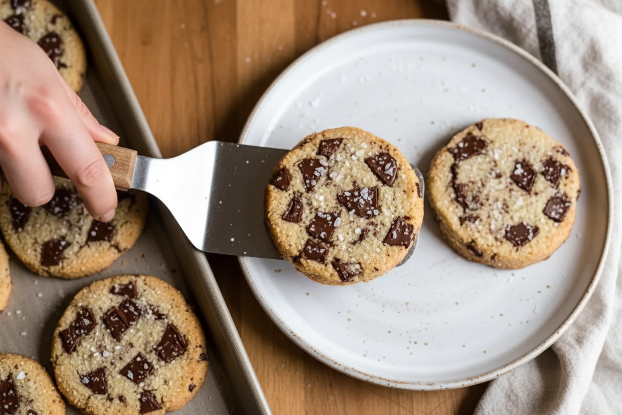 Decadent Salted Butter and Chocolate Chunk Shortbread Bliss