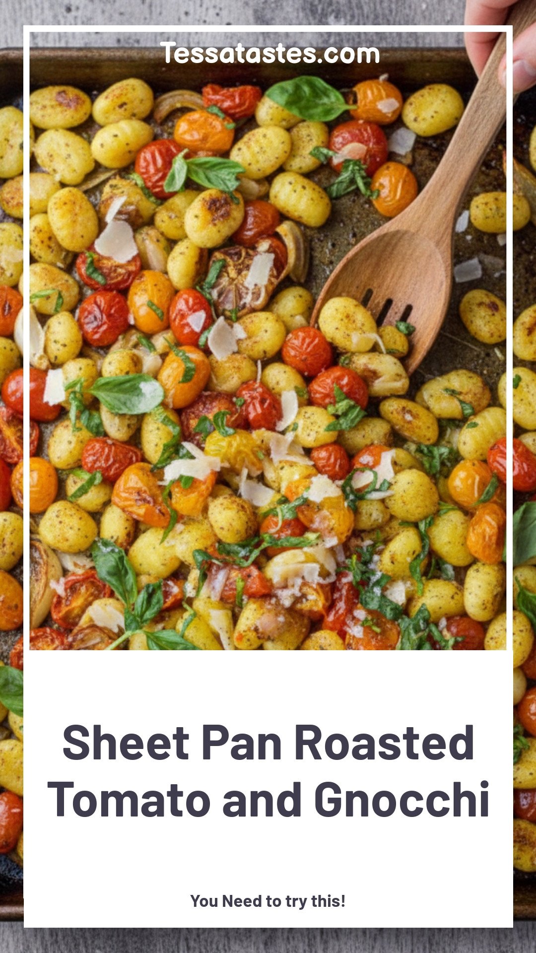 Sheet Pan Roasted Tomato Gnocchi