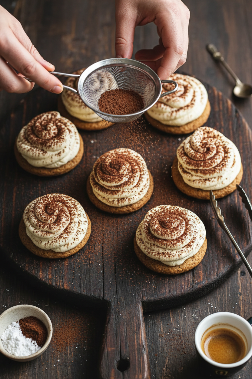 Sweet Tiramisu Cookies