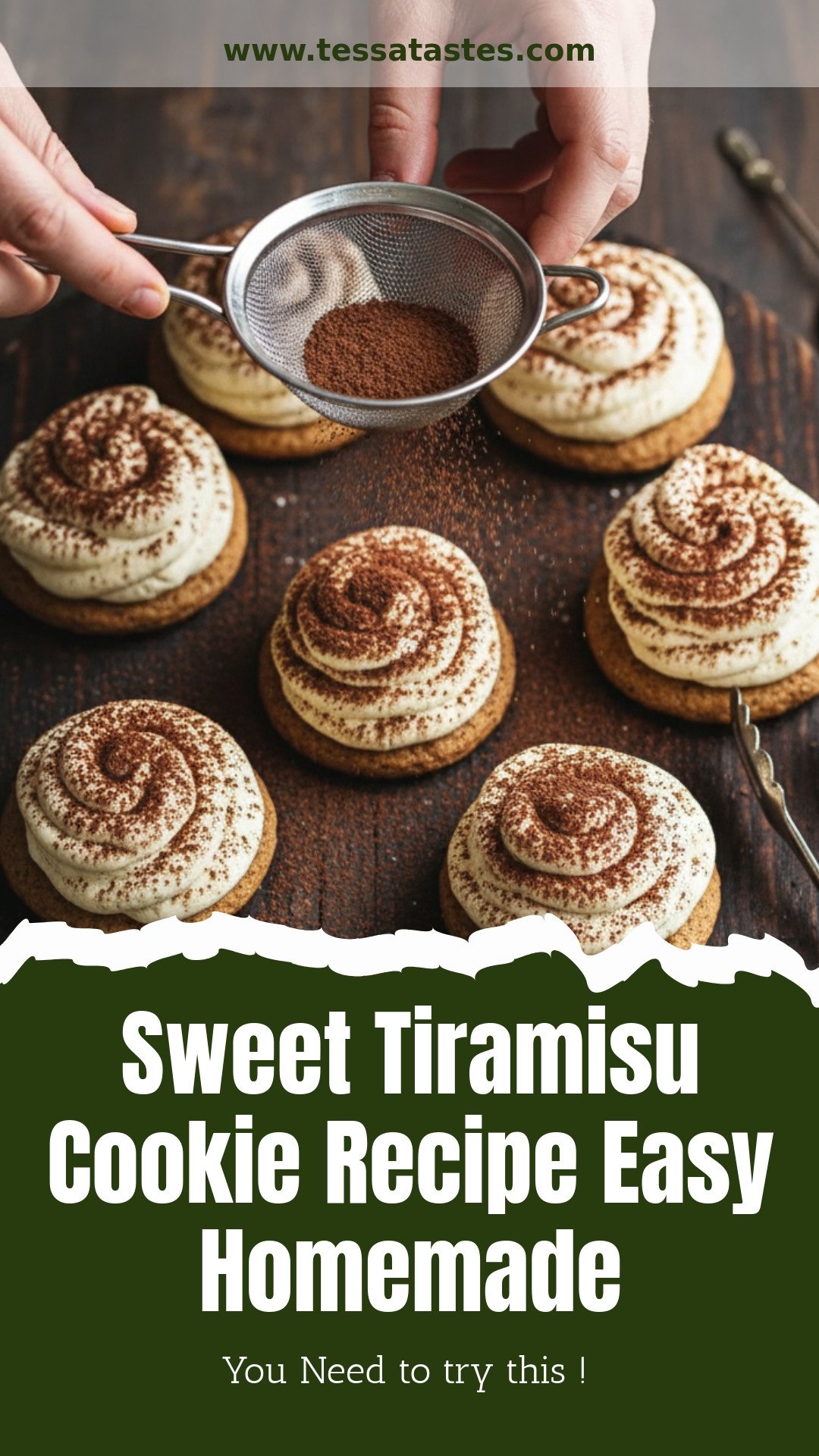 Sweet Tiramisu Cookies