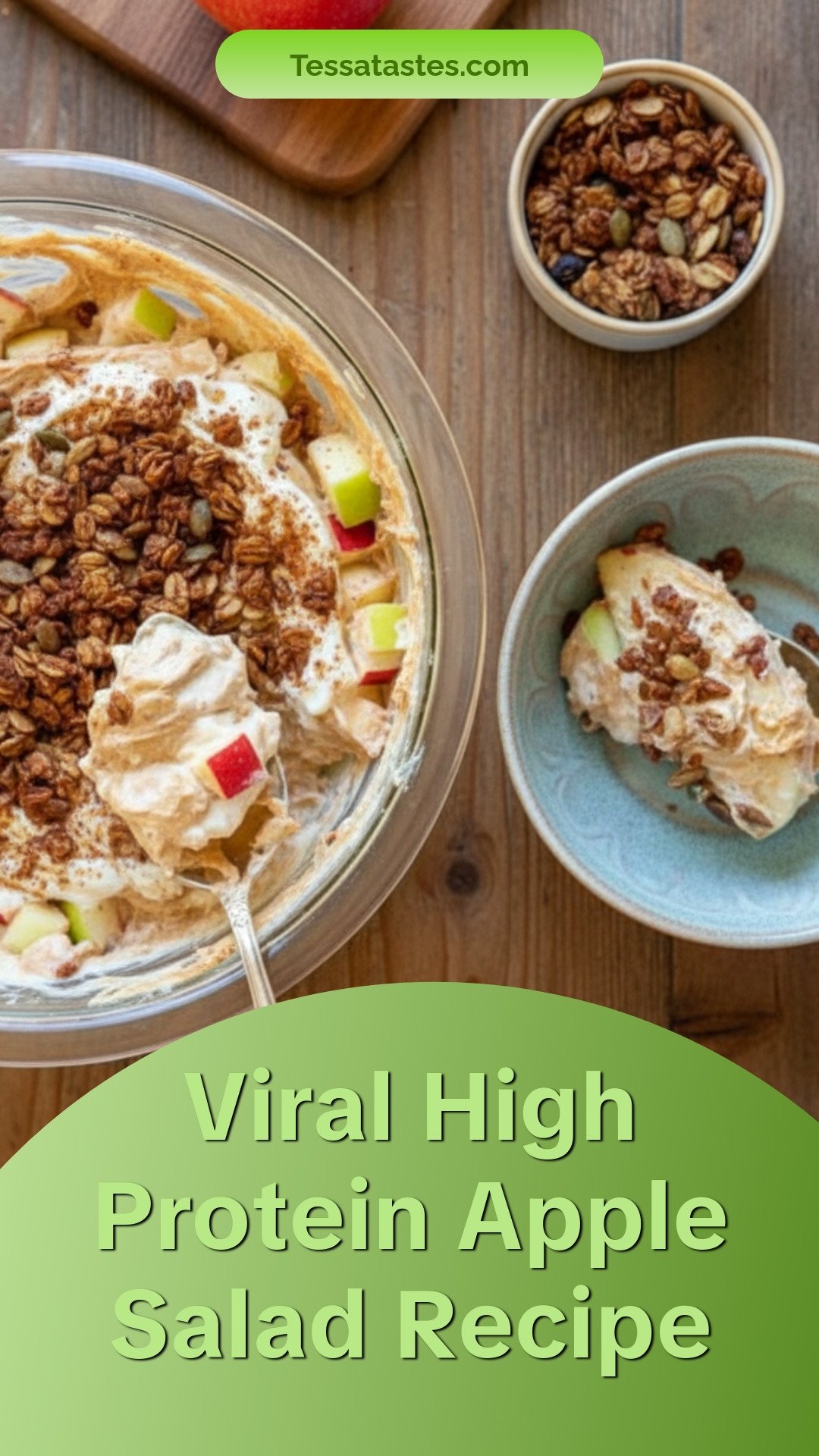 Viral High-Protein Apple Salad