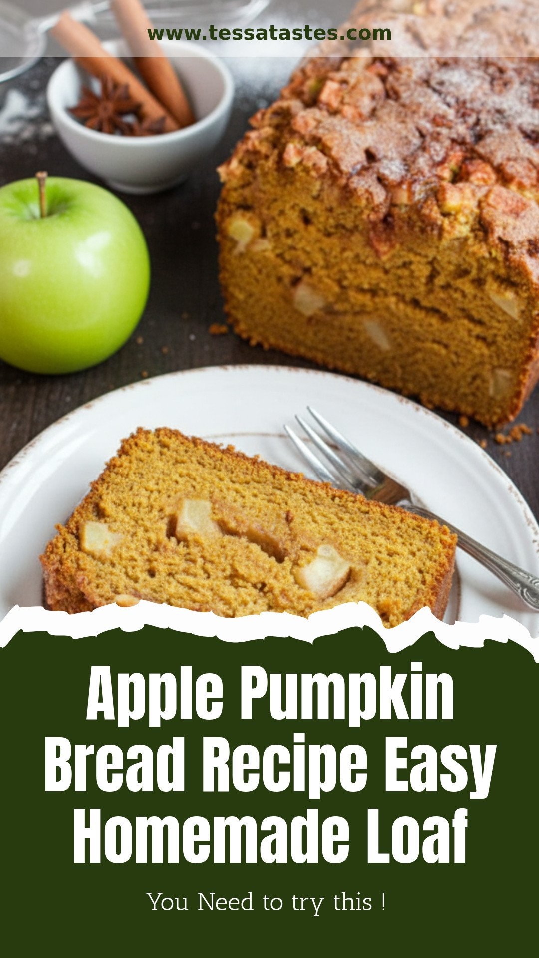 Apple Pumpkin Bread