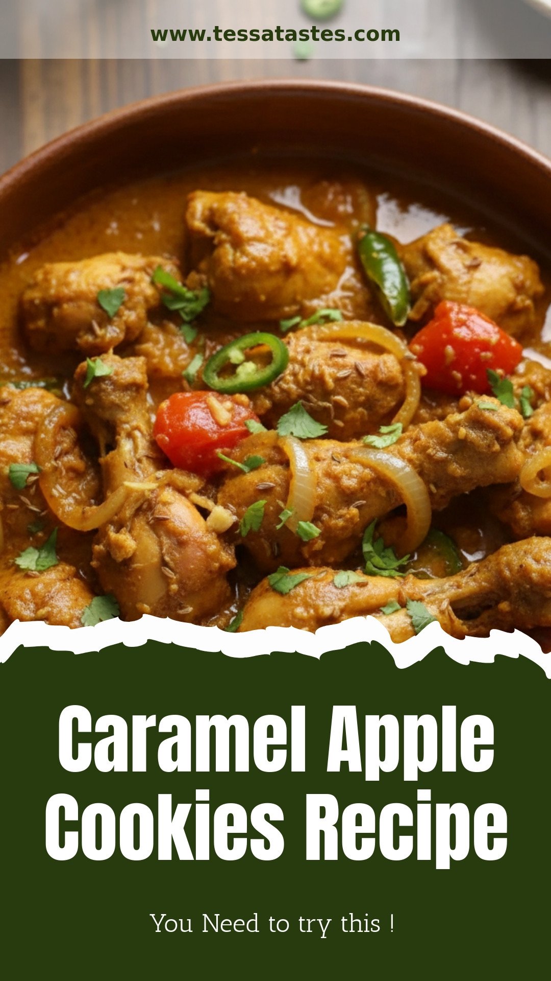 Caramel Apple Cookies Recipe