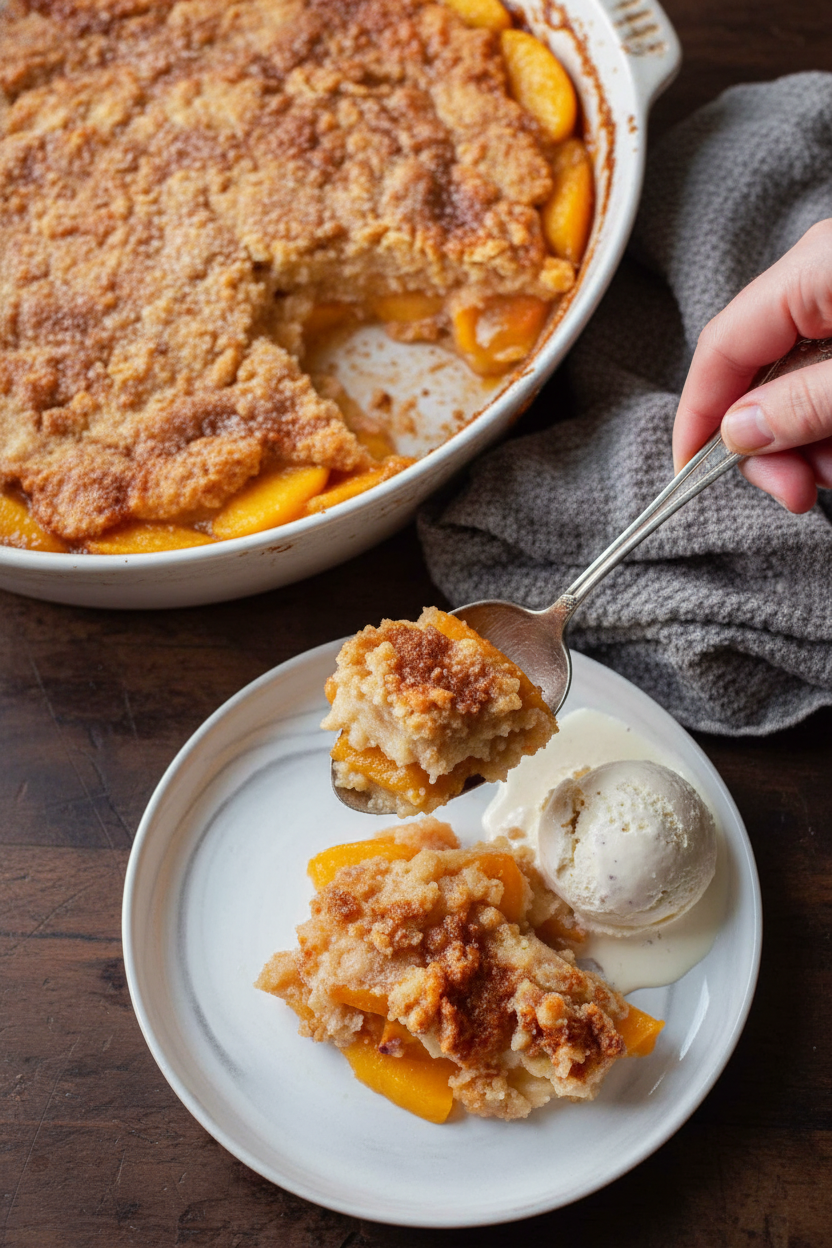 PEACH COBBLER RECIPE