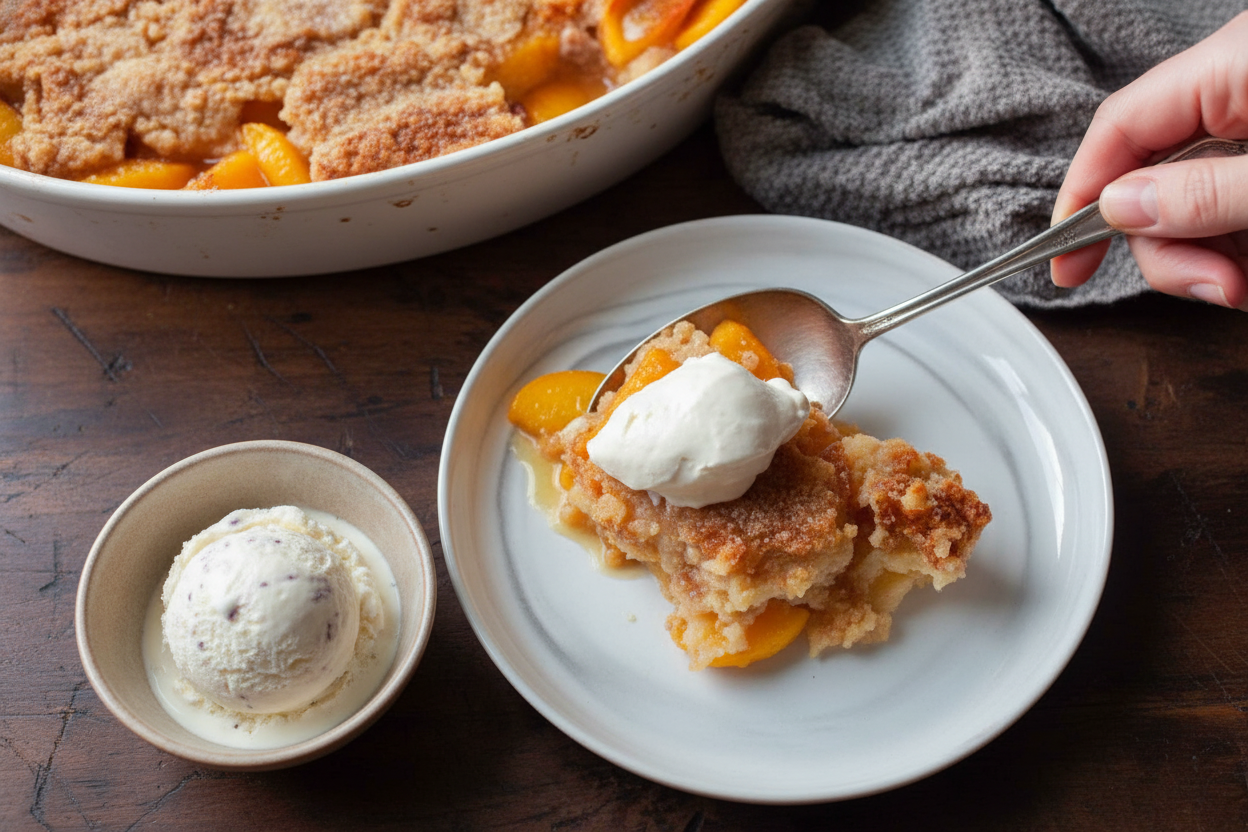 Classic Peach Cobbler Recipe for Easy Dessert