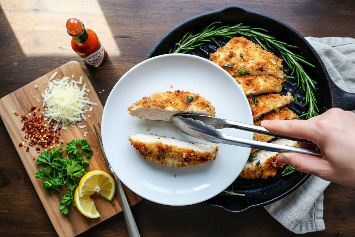 Crispy Air Fryer Breaded Chicken Breast Recipe