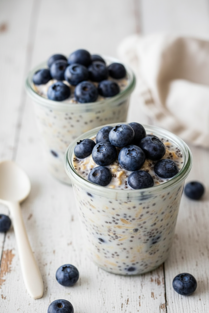 Blueberry Overnight Oats