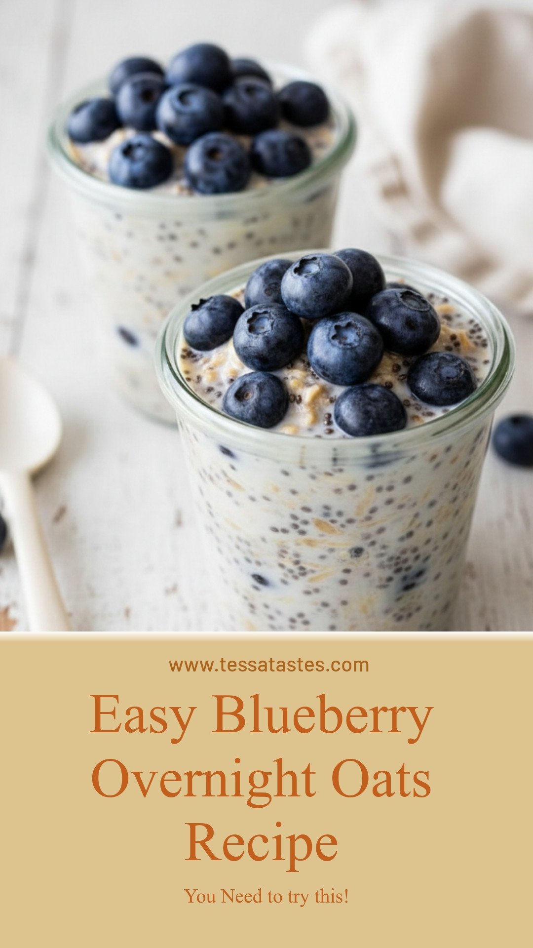 Blueberry Overnight Oats