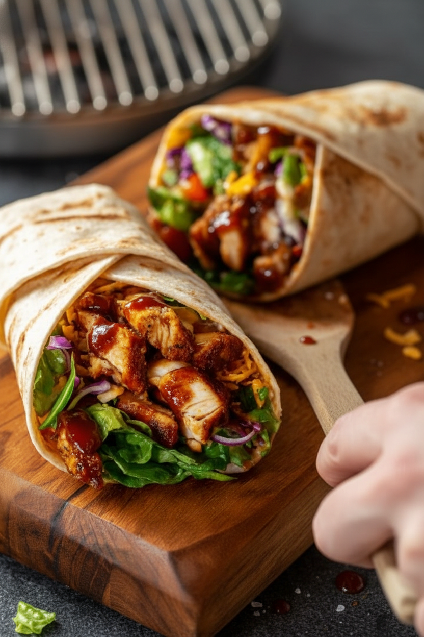 Savoring Honey Bbq Chicken Wraps: Campfire Cooking Made Easy