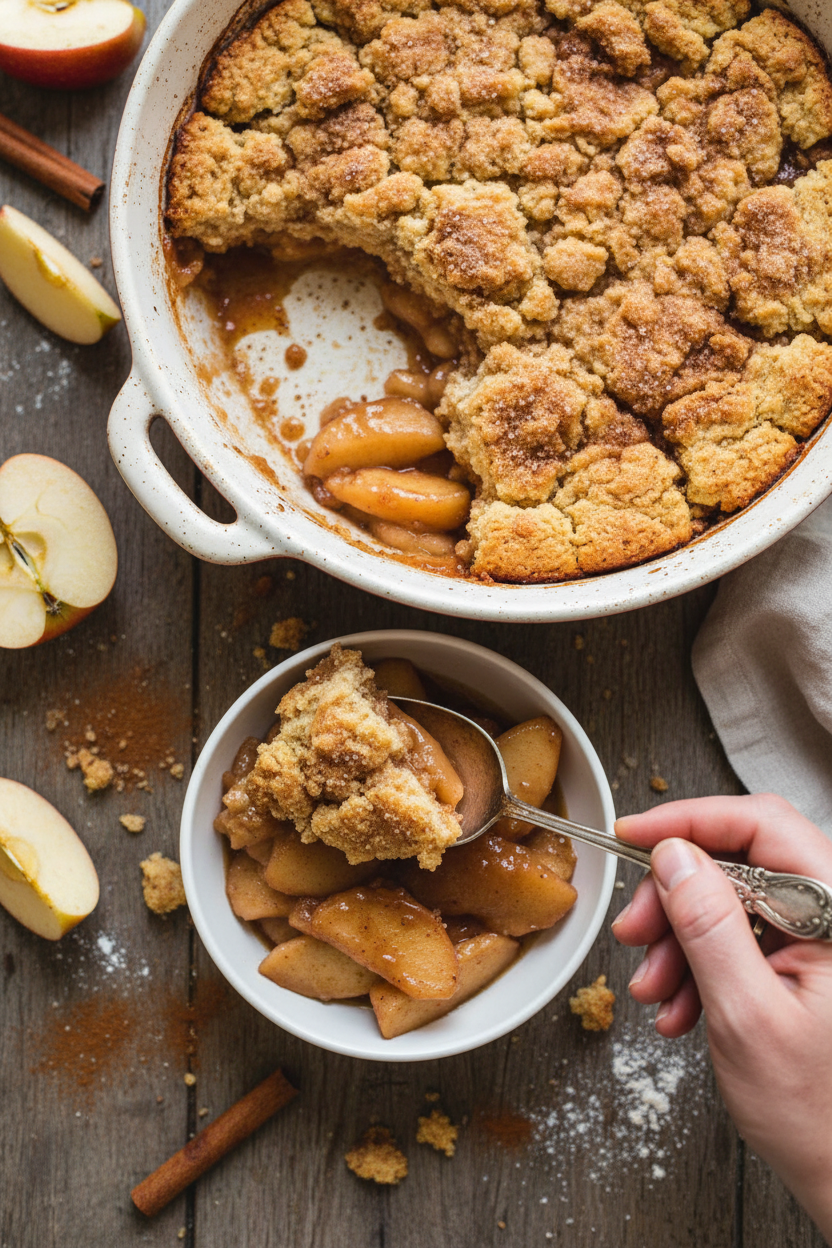 Homemade Apple Cobbler