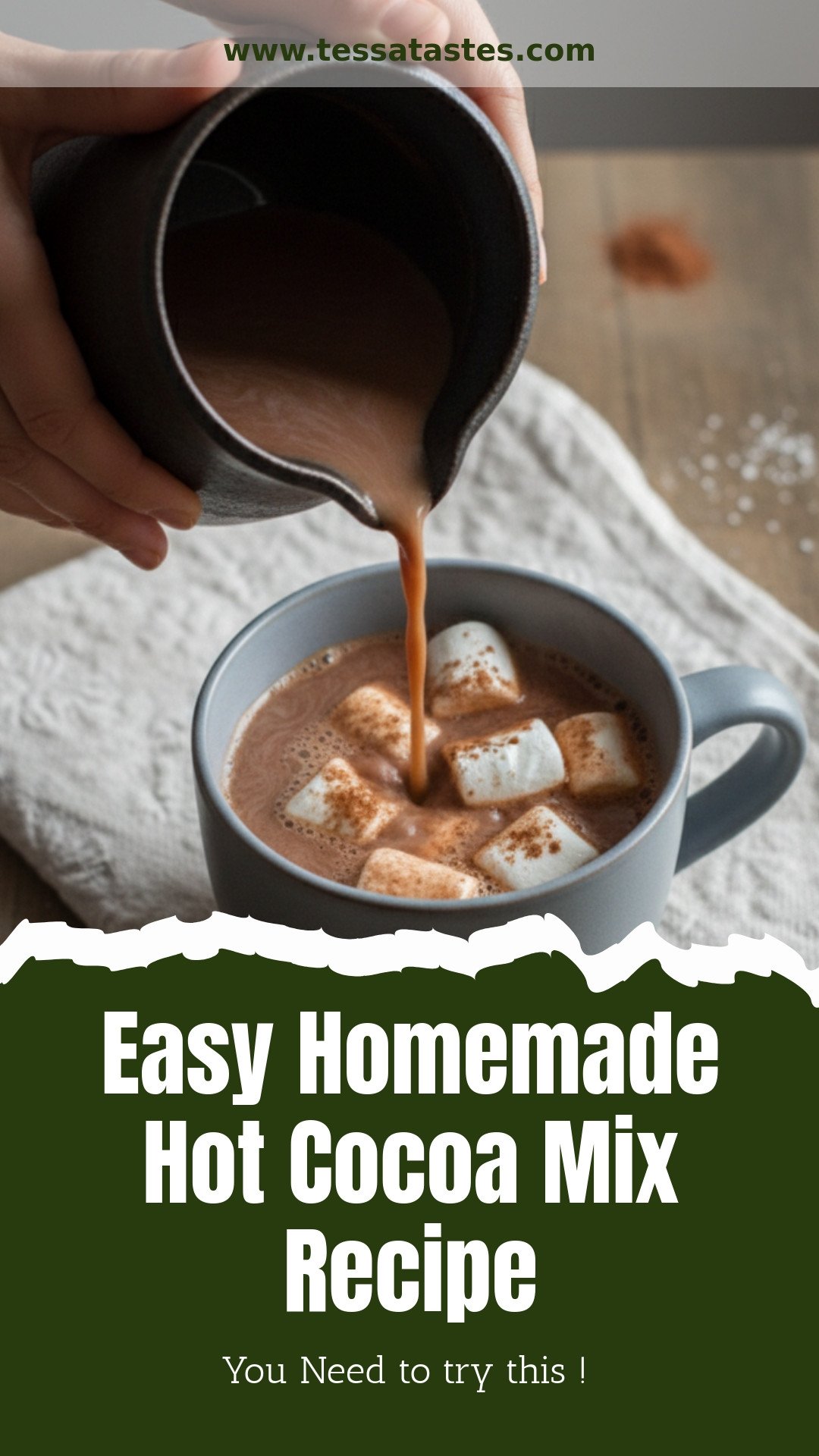 4-Ingredient Homemade Hot Cocoa Mix Recipe for Cozy Nights
