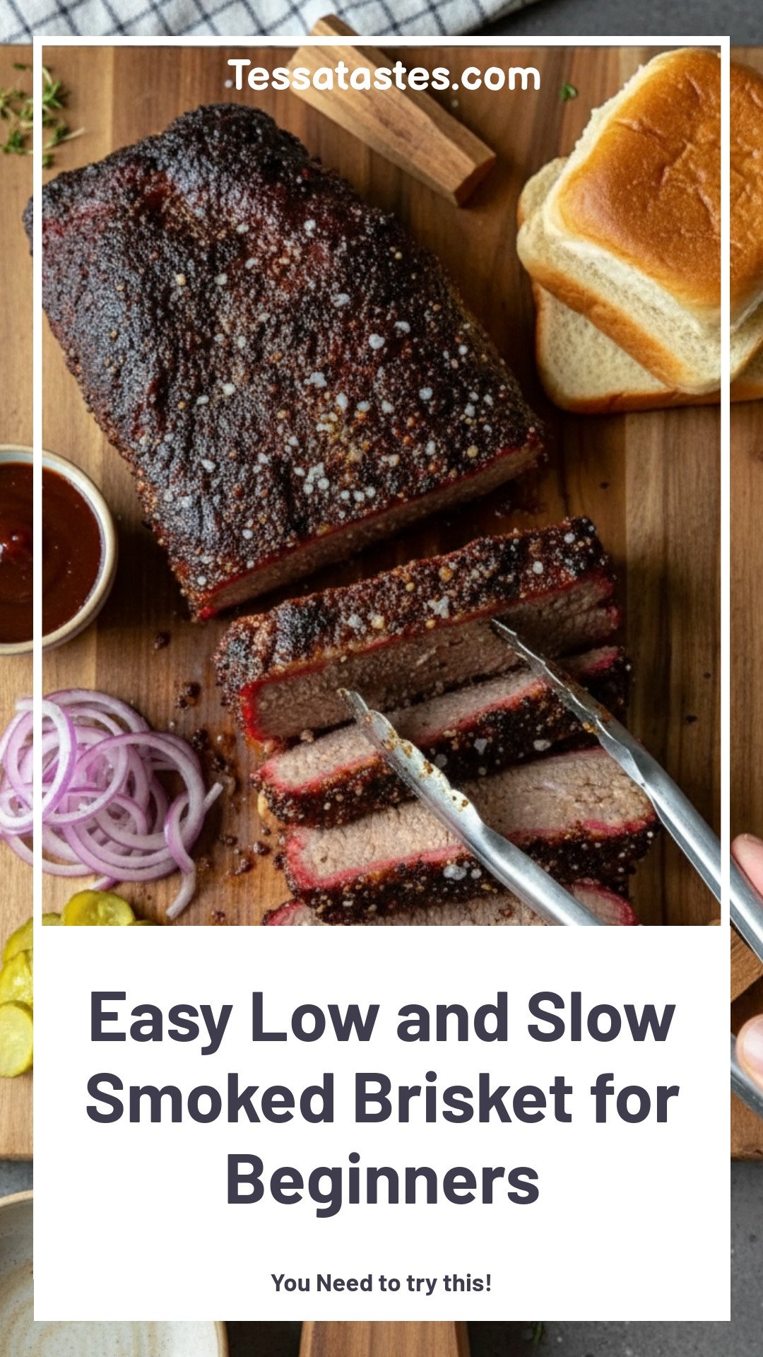 Tender Low and Slow Smoked Brisket Recipe Easy Homemade BBQ for Beginners