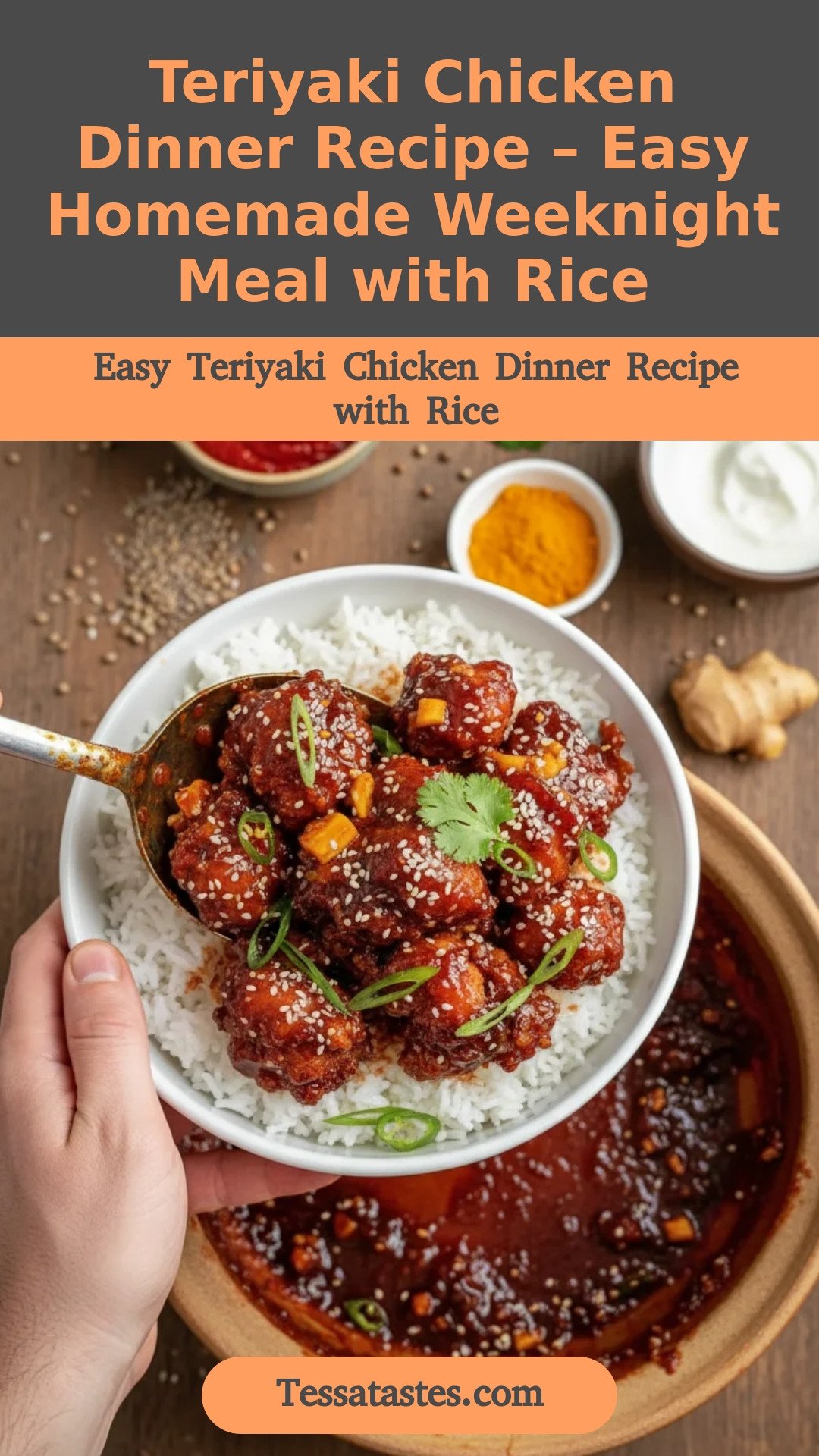 Teriyaki Chicken Dinner Recipe – Easy Homemade Weeknight Meal with Rice