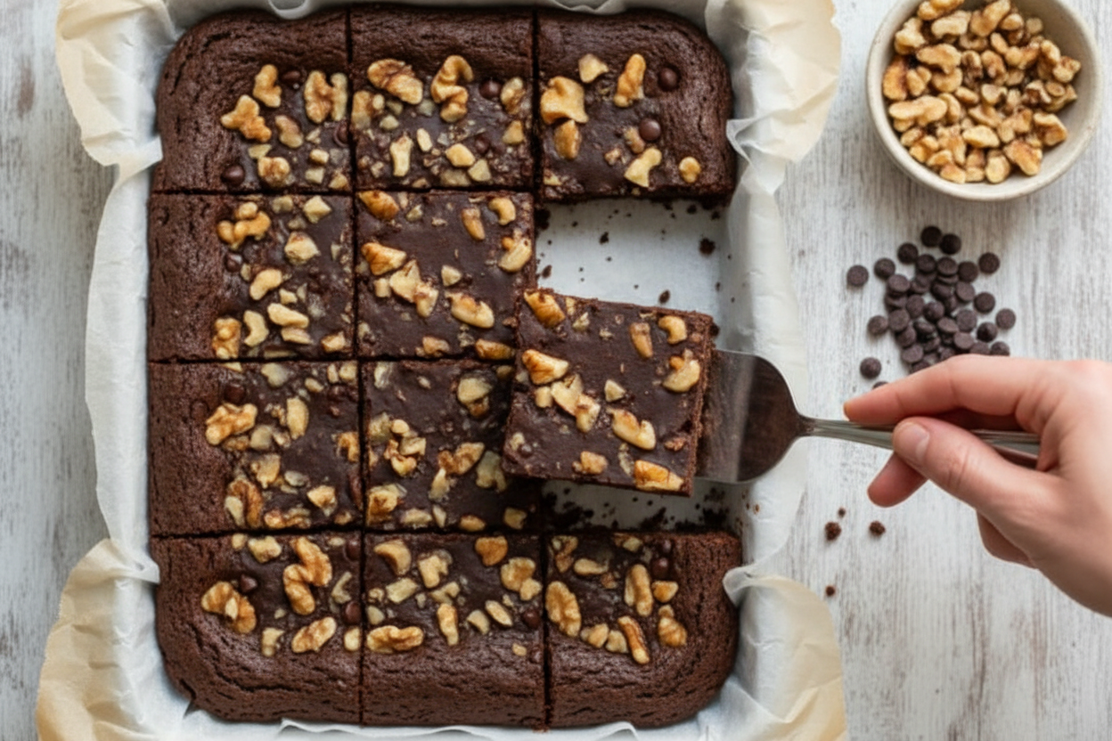 Fudgy Black Bean Brownies Recipe