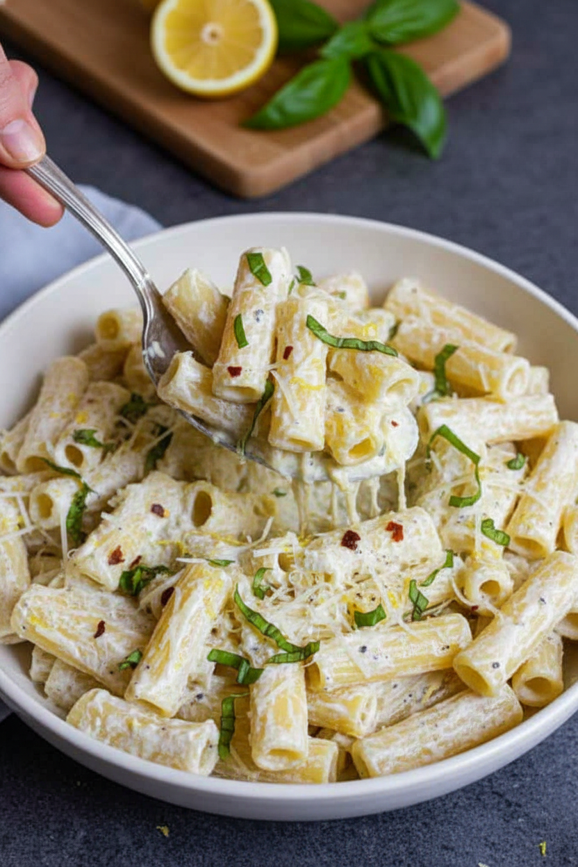 Lemon Ricotta Pasta