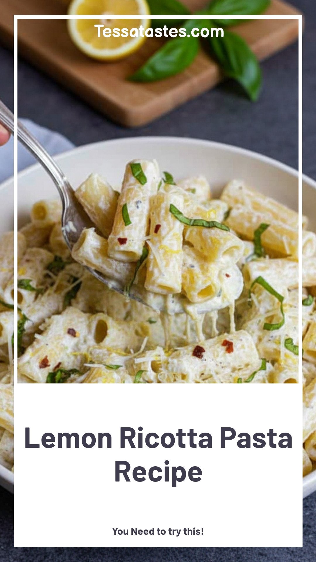 Lemon Ricotta Pasta