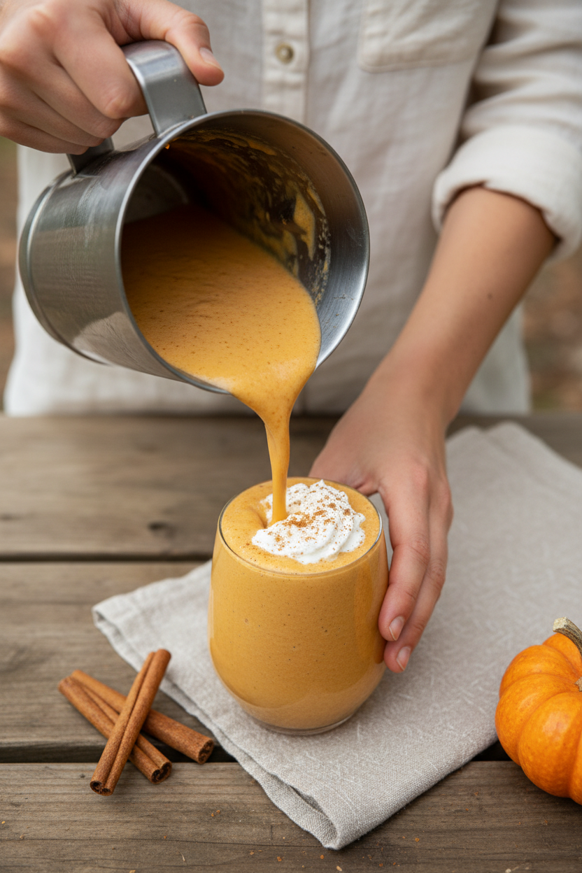 Trailhead Hunger: Savoring A Pumpkin Pie Smoothie Adventure