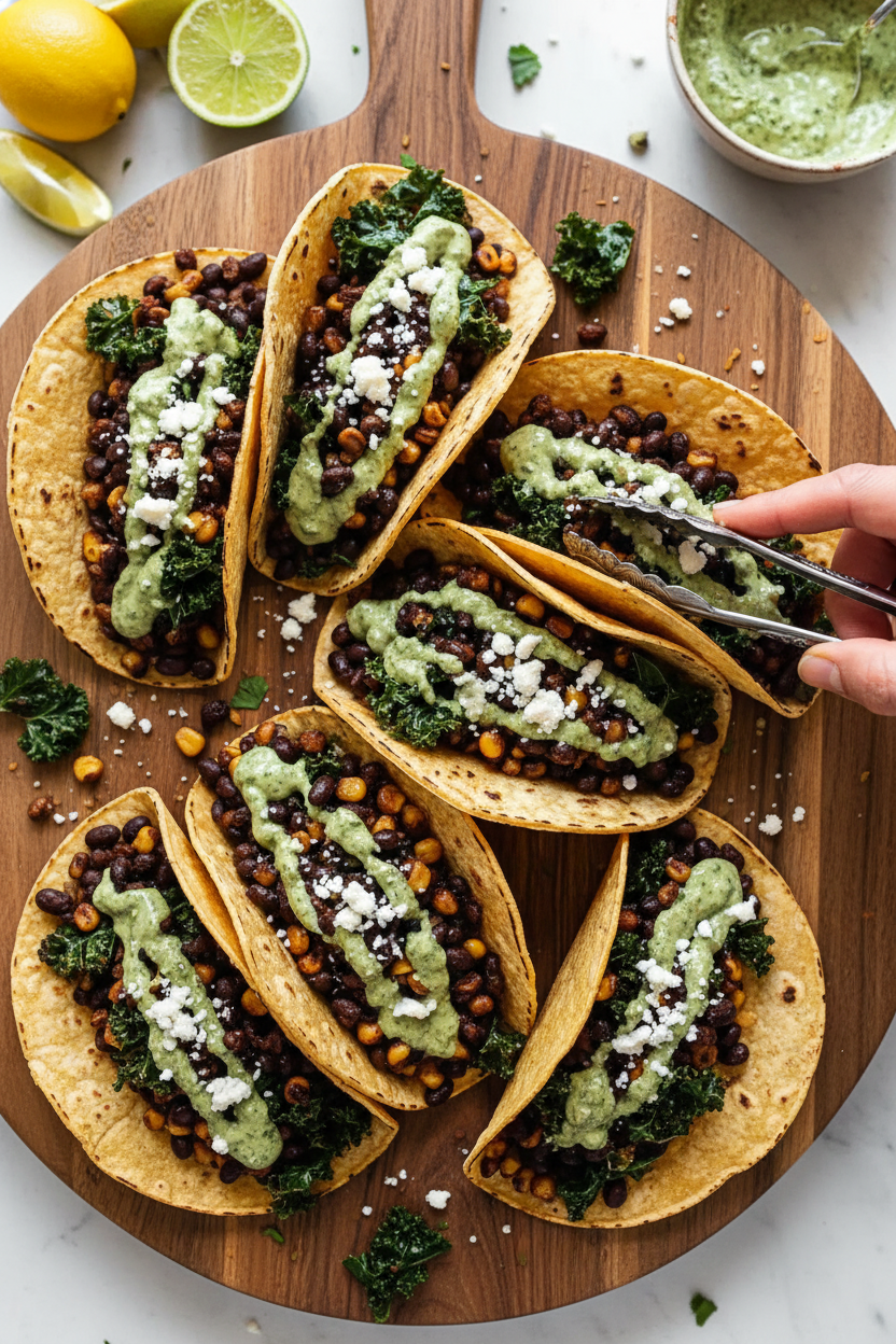 Smoky Beans & Greens Tacos: A Flavorful Summer Feast