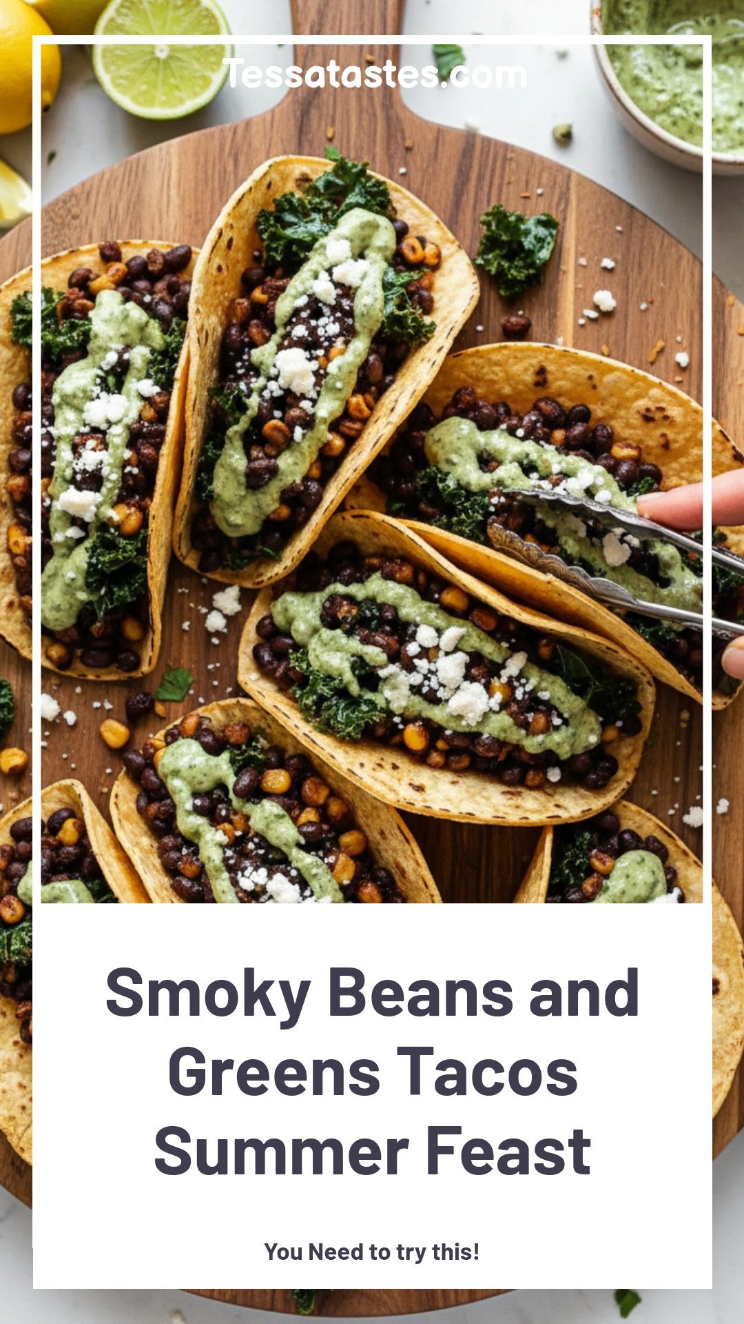 Smoky Beans & Greens Tacos: A Flavorful Summer Feast