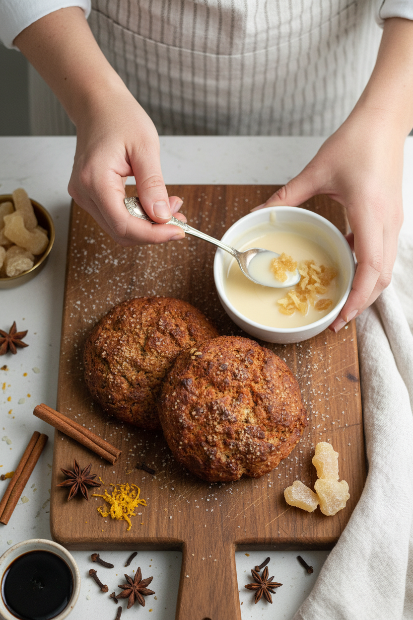 Gingerbread Cathead Biscuits (Soft, Spiced, and Easy to Make)