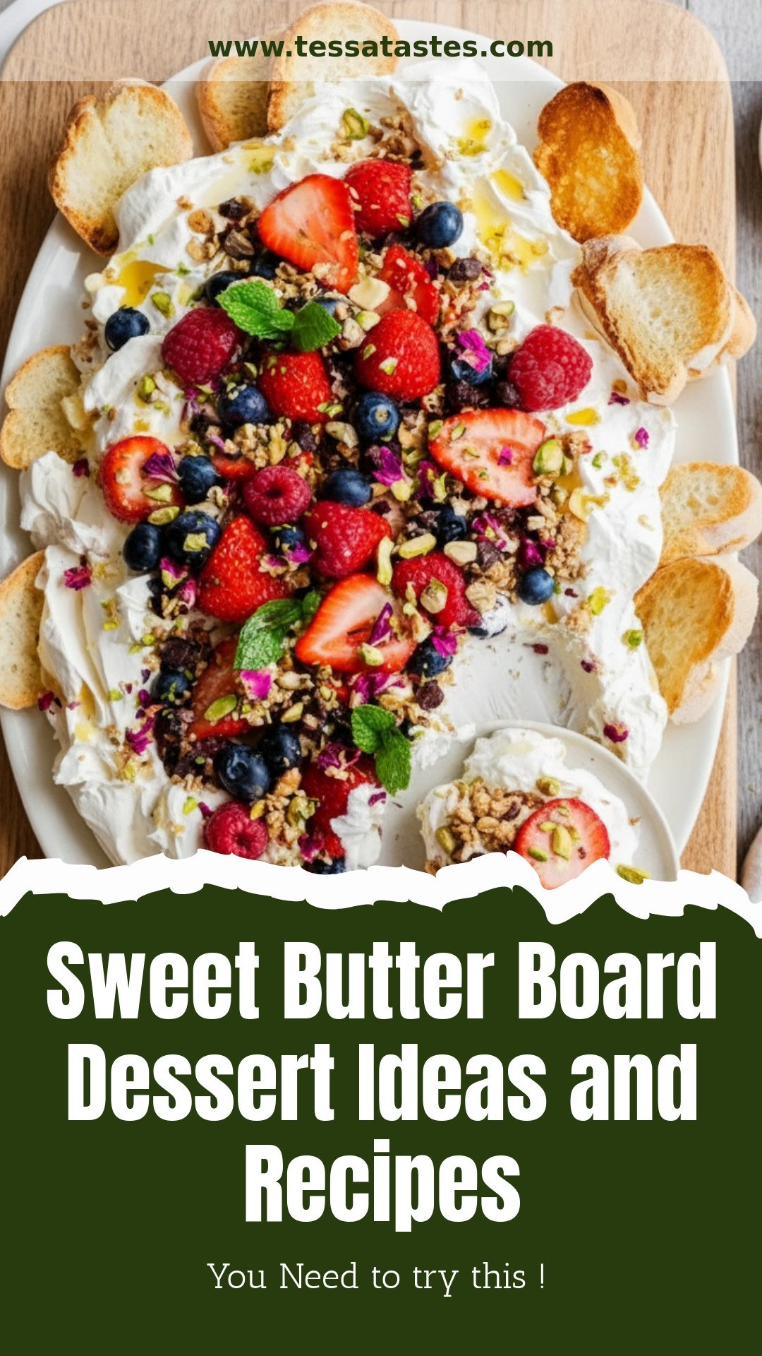 Butter Board Dessert Version