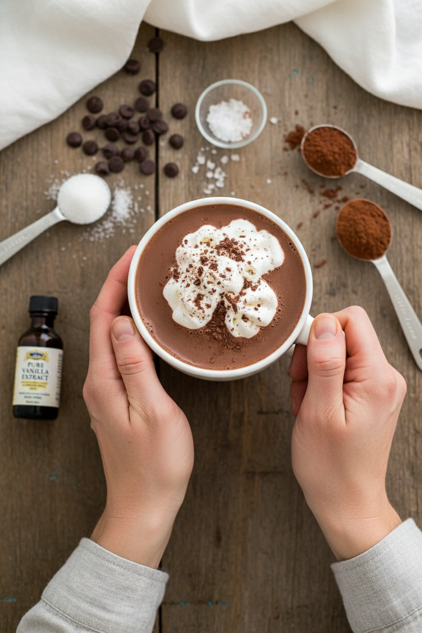 Ultimate Homemade Hot Chocolate Recipe
