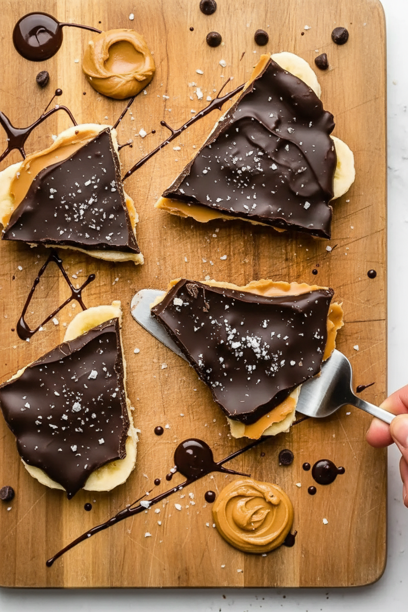 Viral Chocolate Banana Bark